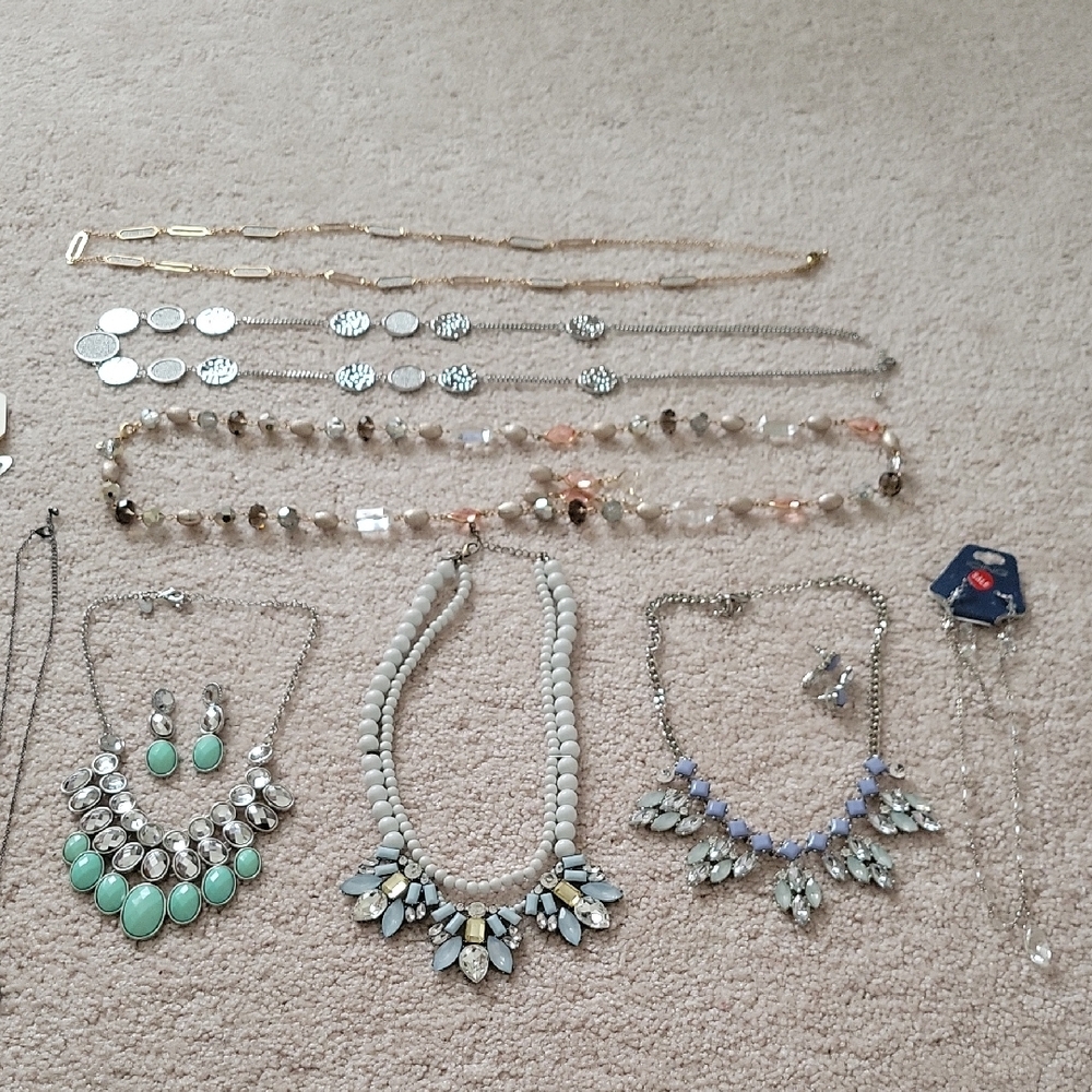 Huge Charming Charles Statement Necklace Bundle - image 3